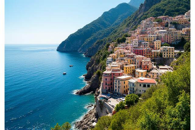 Amalfi-part panoráma